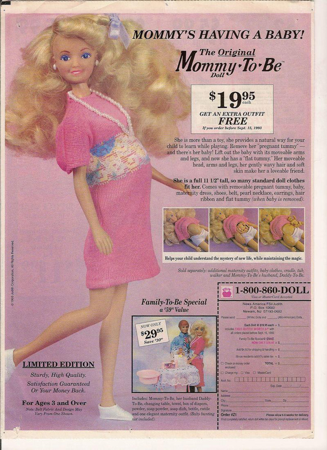 Esse book da Barbie gestante é a coisa mais fofa que você verá hoje