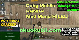 Pubg Mobile PANDA Mod Menu Hack V1.0.0  Season15 , Aimbot + Damage15% + Recoil Yok