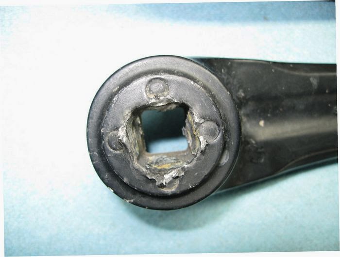 1x square taper crankset