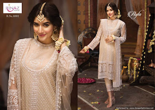 Rinaz Jazmin vol 6 Pakistani Wedding Suits wholesale