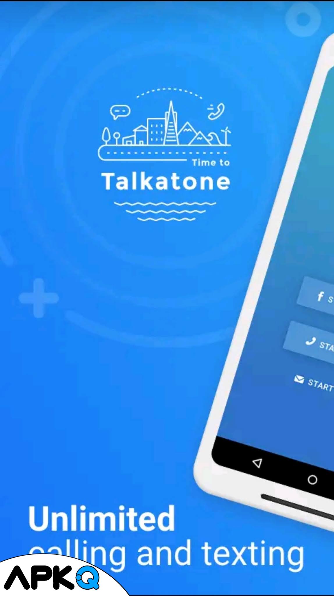 تحميل برنامج Talkatone للايفون والاندرويد مجانا