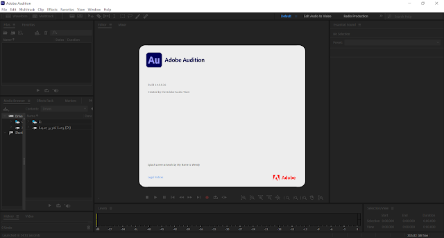 أدوبي اديشن مفعل تلقائياً 10\03\2021 Adobe Audition 2021 v14.0.0.36 x64 Multilingual Activated