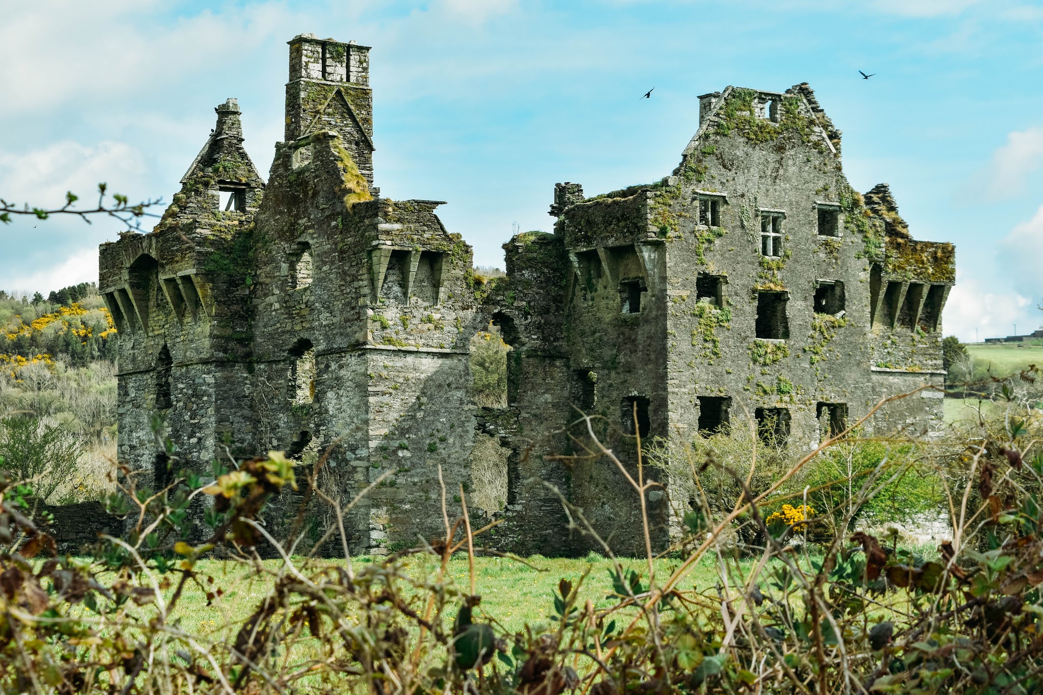 Abandoned Places in Ireland Coppinger's Court in Roscarbery, West
