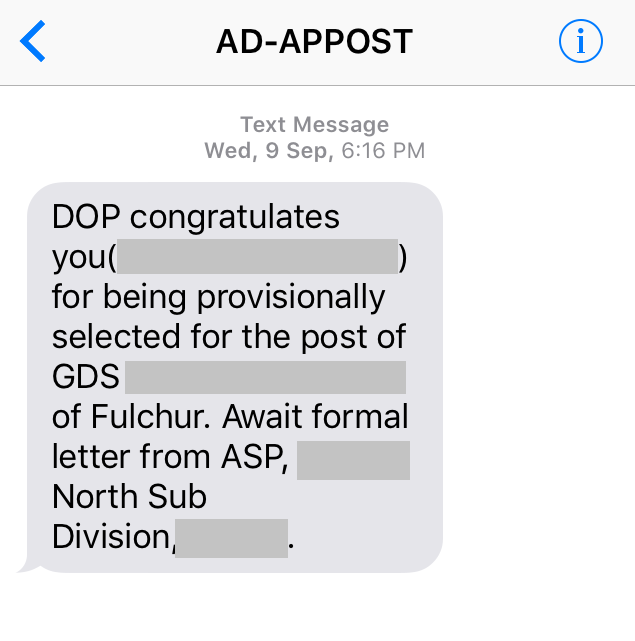 GDS BPM ABPM Full Selection Process Selection to Joining
