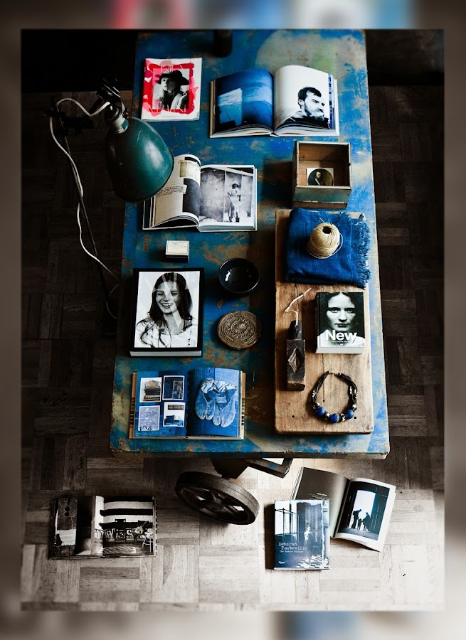 Jeroen van der Spek, La Musa, Decoracion, color, colour, azul, blue, indigo,