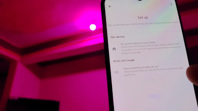 click on have something already set up have something already set up