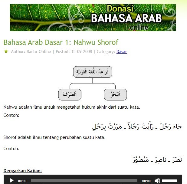 9714 Mengenal Ilmu Nahwu Saraf Bahasa Arab Yusron Hadi Tauhid