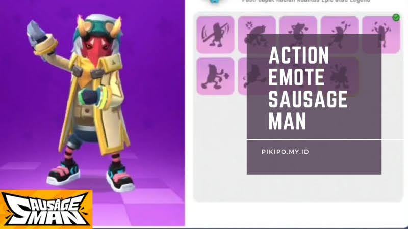 Cara Mendapatkan Action Emote Sausage Man Gratis dan Beli Cara Mendapatkan Action Emote Sausage Man Gratis dan Beli