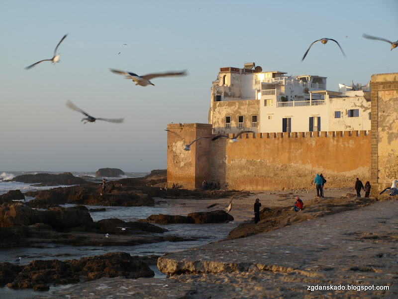 Essaouira - Zachód słońca