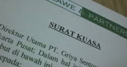 Contoh Surat Kuasa Pengambilan Uang Di Bank Semua Contoh