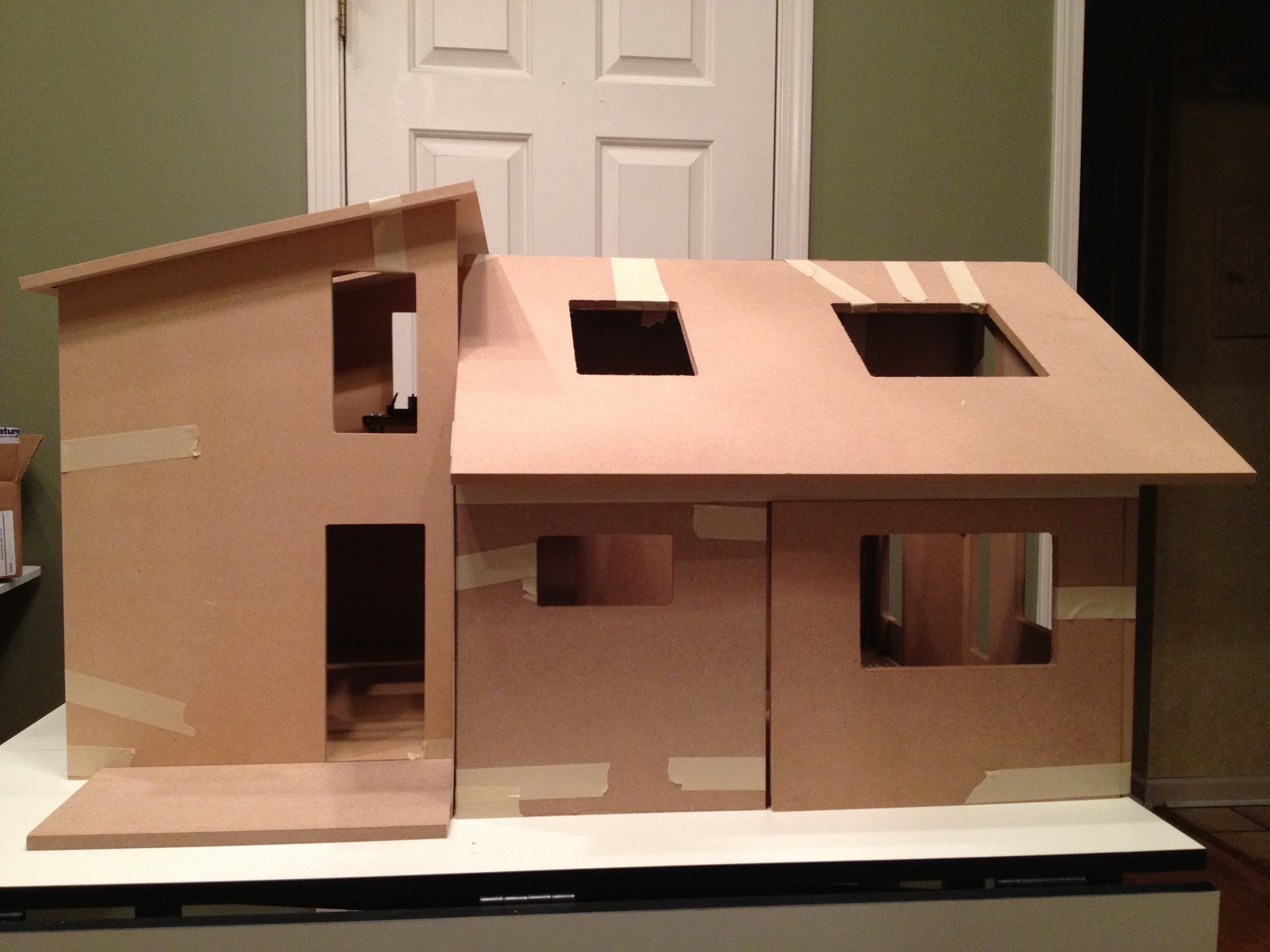 contemporary dollhouse kits
