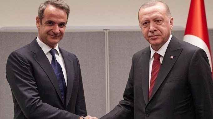 ΕΚΤΑΚΤΟ-Τηλεφωνική επικοινωνία Μητσοτάκη-Ερντογάν - ΤΩΡΑ 