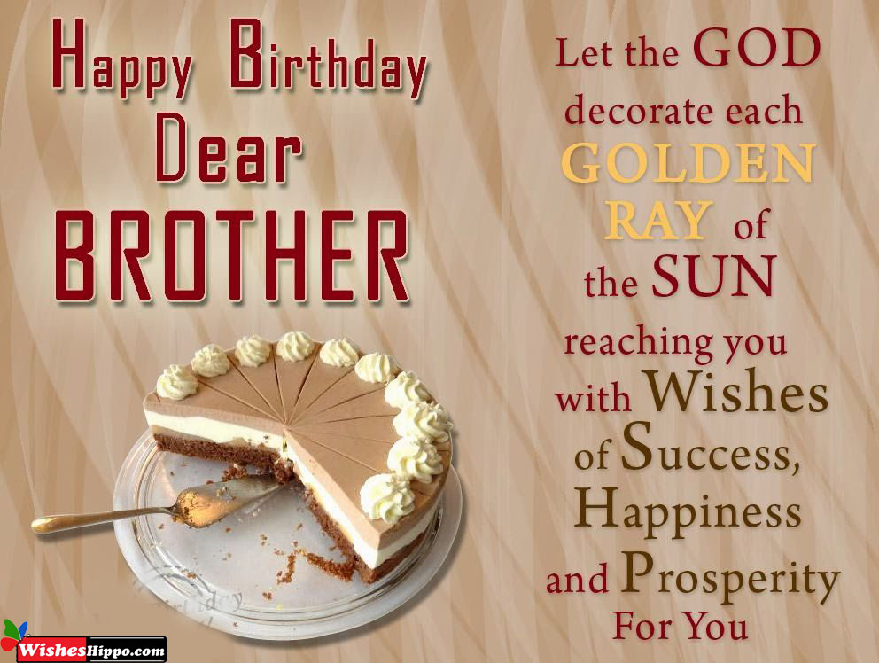 299 Happy Birthday Wishes For Younger Brother Quotes Messages Image Wisheshippo