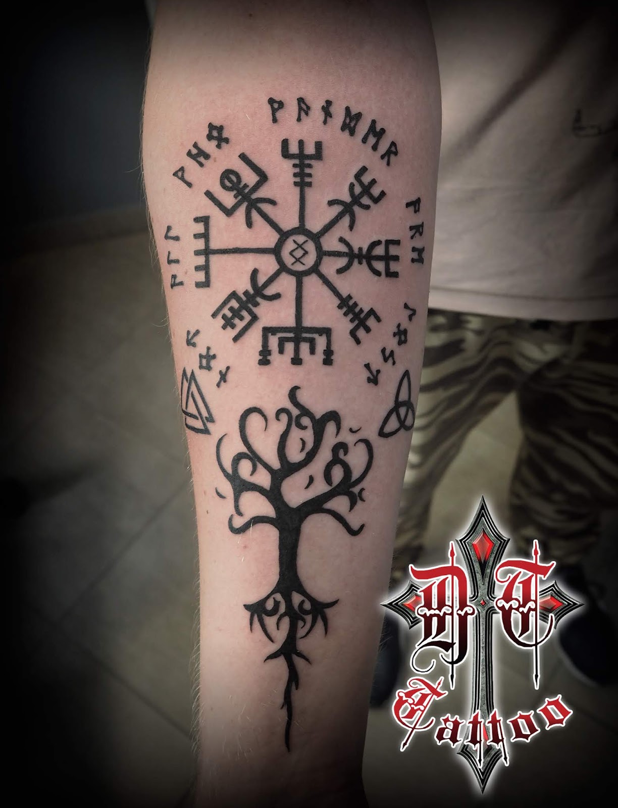 Nordic Runes Tattoo
