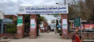 Tehsil Headquarter Hospital Shakargarh Logo