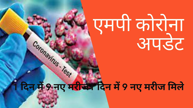 MP कोरोना के नौ नए मरीज मले, एक्टिव केस 82
