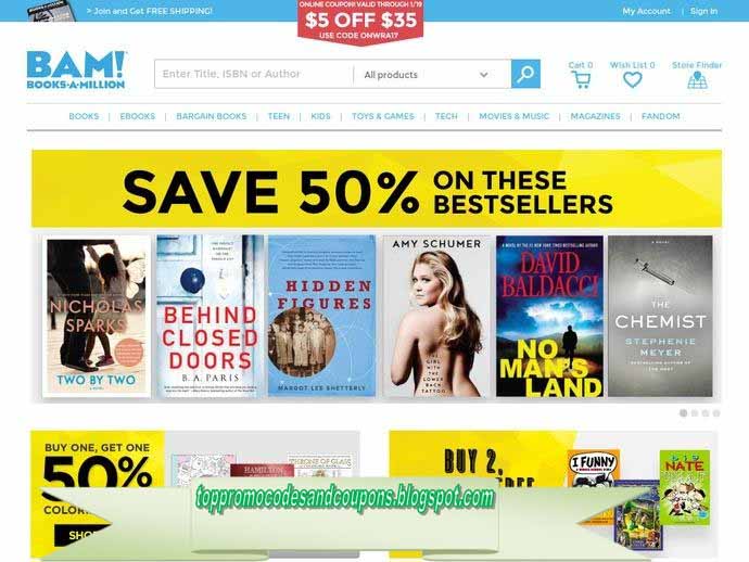 Free Promo Codes and Coupons 2021 Books A Million Coupons