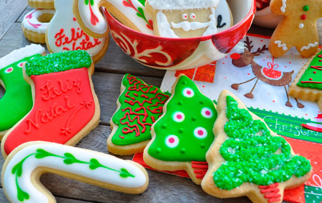 receita de biscoitos de natal