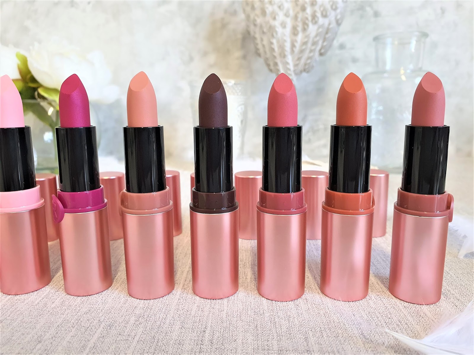 Matte Lipsticks Review + Swatches Kathryn's Loves