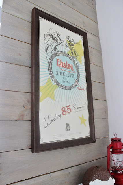 Wall Art: Camp Themed Playroom for Kids