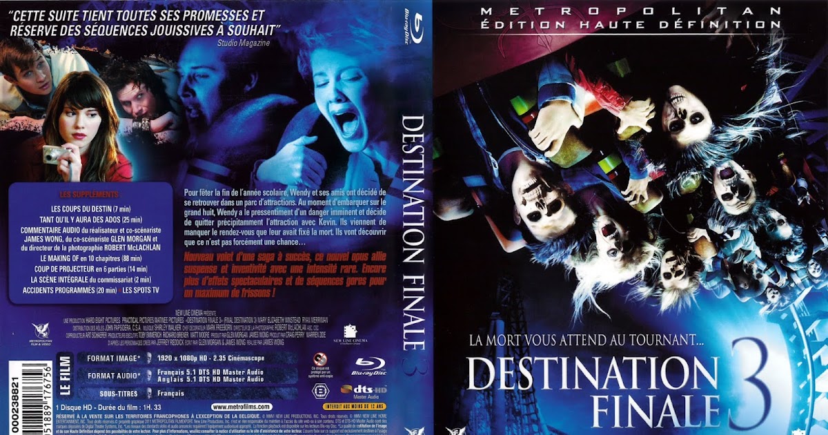 Destination Finale 3 Streaming Vf BLU-RAY JAQUETTES BLU-RAY: Destination finale 3