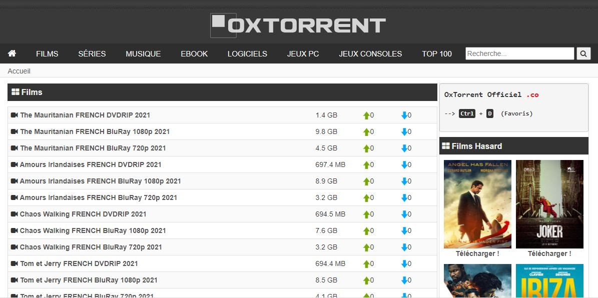 oxtorrent.co nouvelle adresse 2021 PES NEW PATCH