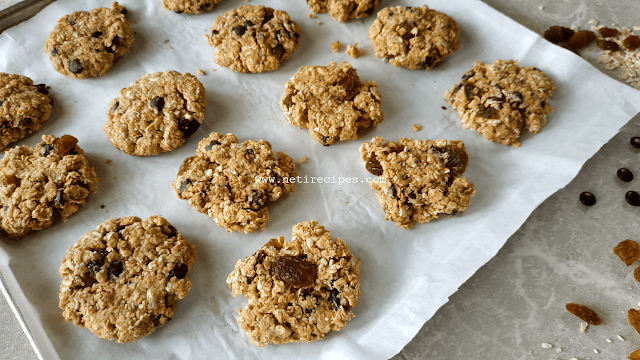 Resep Biskuit Enak Oatmeal Cookies