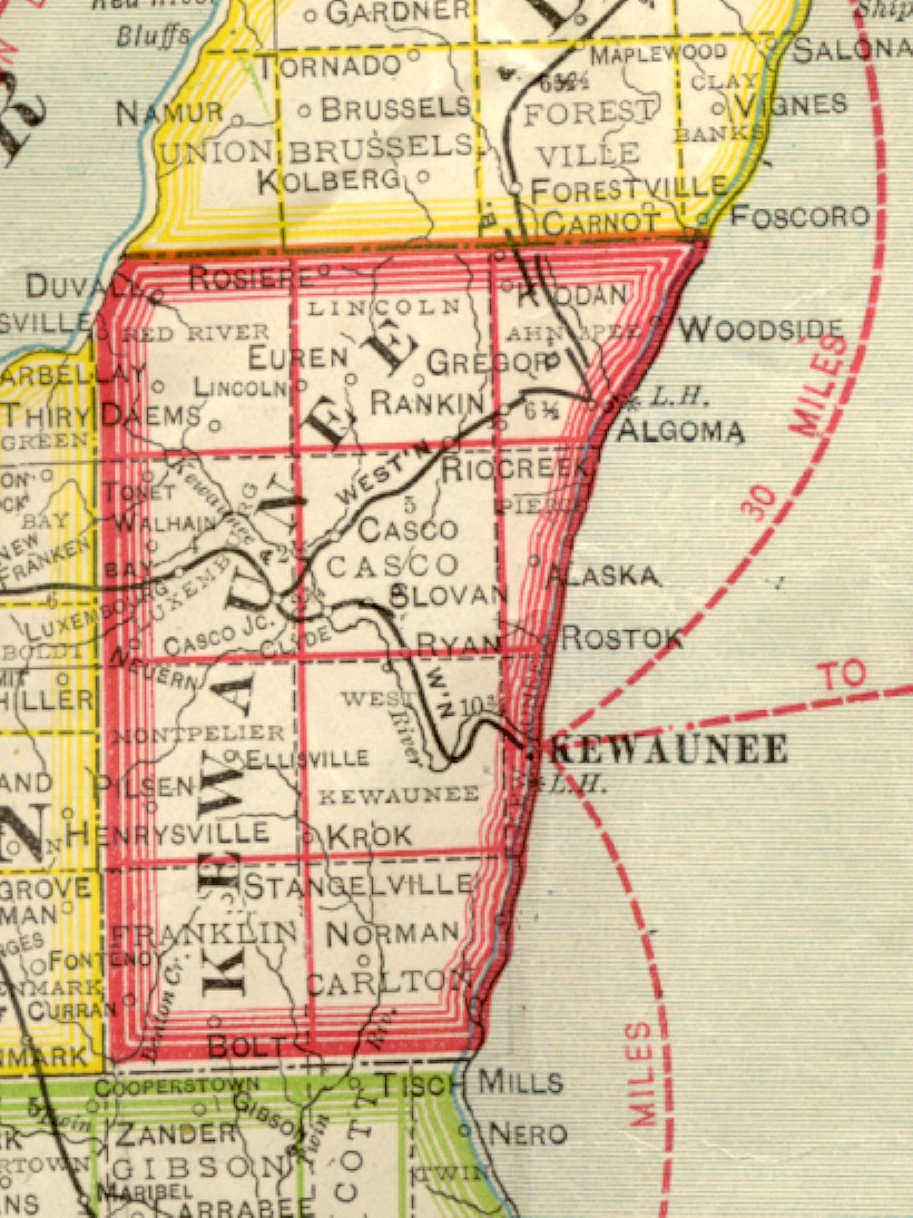 Kewaunee County History Kewaunee County Gold, Silver & Oil Dreams of