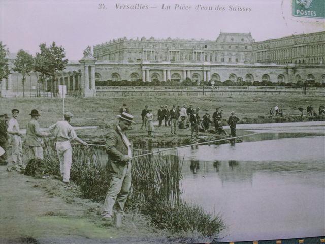 Fishing next to Versailles palace