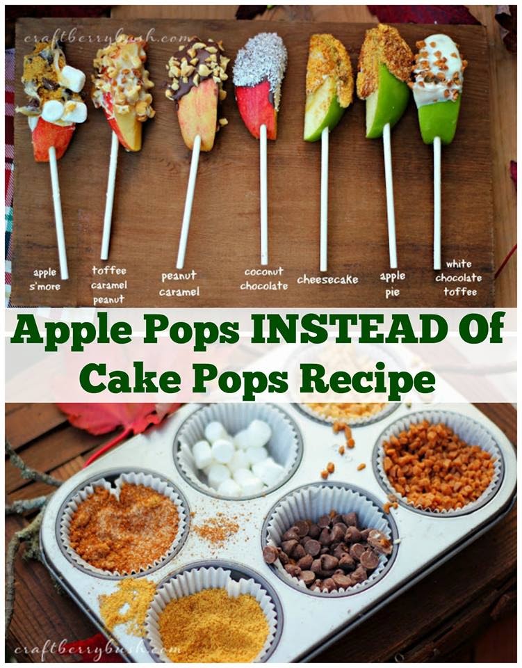 Caramel Apple Pops Snack Bar! | Creative Ideas