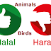 List of Permitted Halal Prohibited Haram Animals Birds