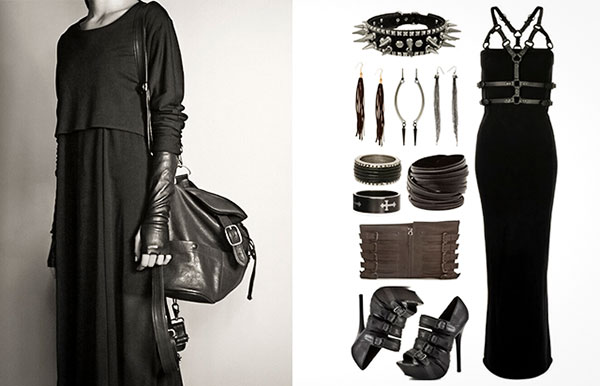 Готические аксессуары Готический стиль в одежде. Создаем базовый гардероб