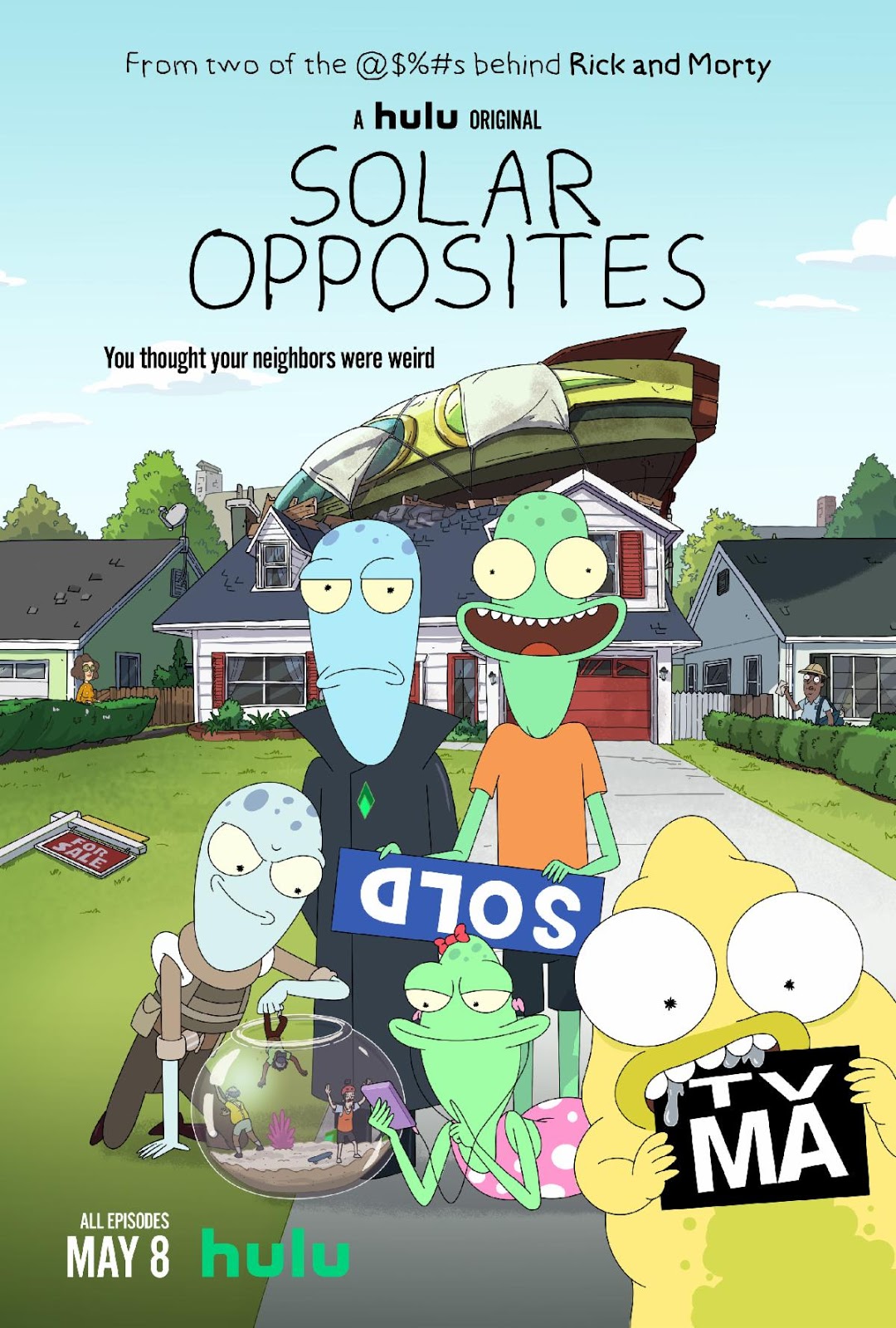 Hulu's SOLAR OPPOSITES Teaser Trailer sandwichjohnfilms
