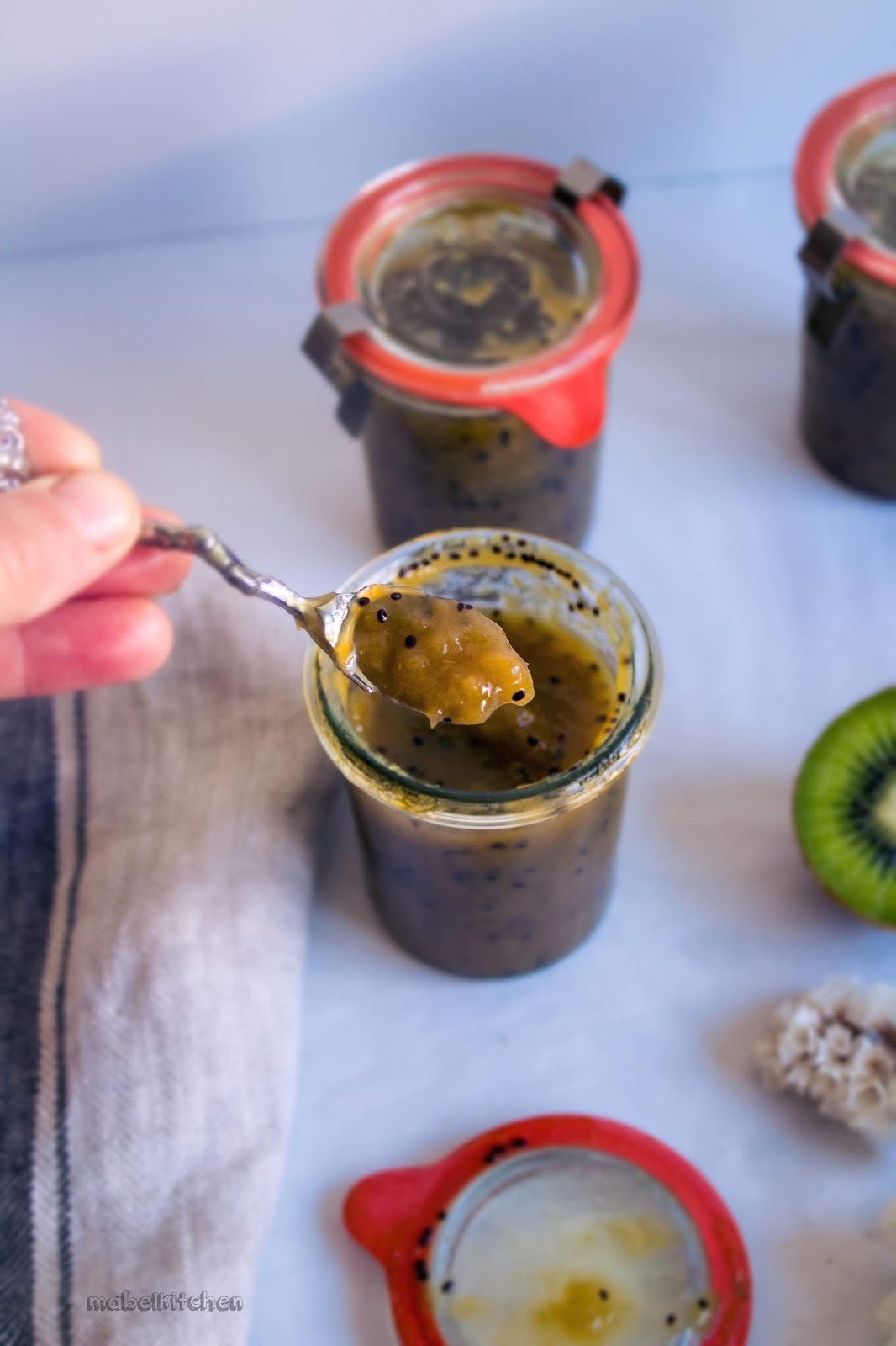 mermelada-kiwi-microondas