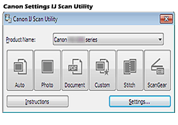 IJ Network Scan Utility | Ij.Start.Canon