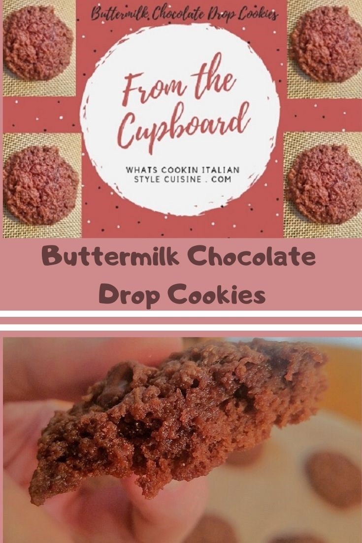 pin for later buttermilk chocolate drop cookies