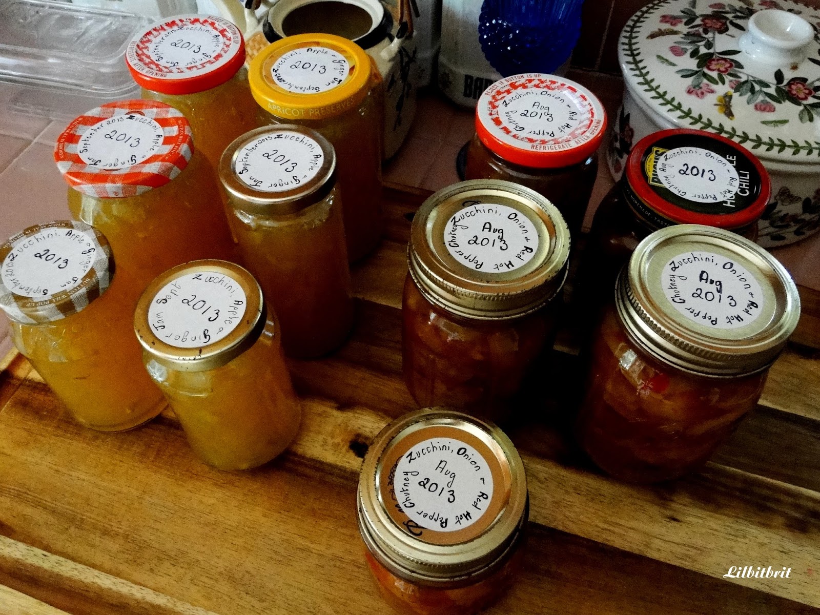 A Little Bit of British from Across The Pond Zucchini Chutney and