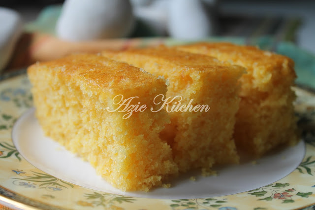 Blended Orange Cake 