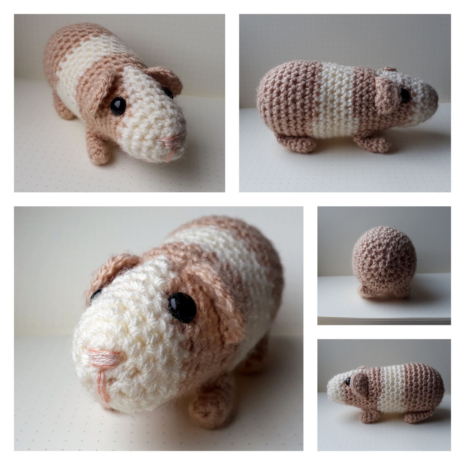 My makes Amigurumi Guinea Pig