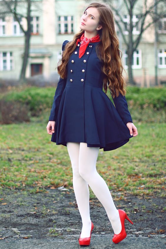 Affordable fashion with these 12 white tights outfits Women's