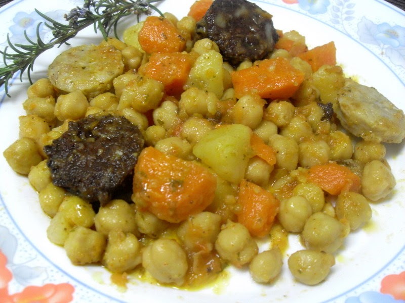 Paprika En La Cocina Garbanzos estofados