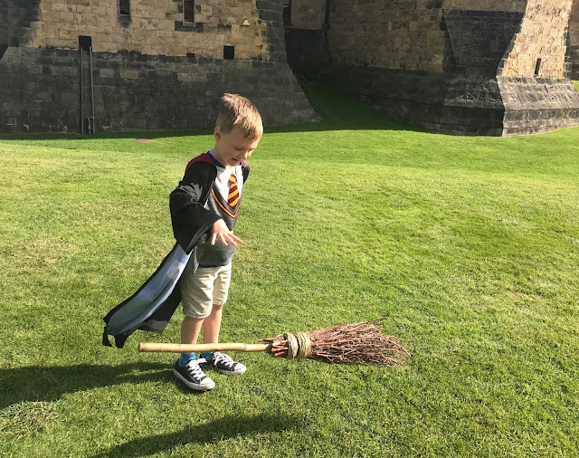 broomstick training at alnwick castle 