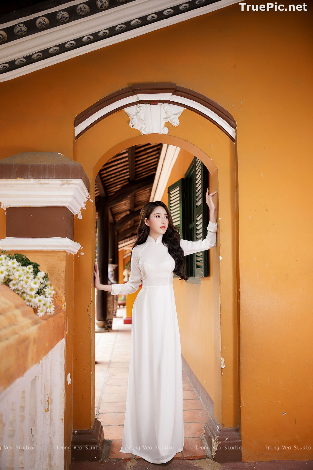 Image The Beauty of Vietnamese Girls with Traditional Dress (Ao Dai) #3 - TruePic.net - Picture-7