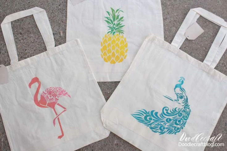 Salt & Palms Utility Tote - Flamingos