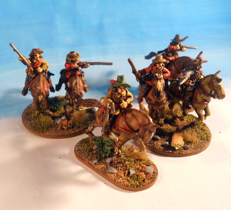 Dalauppror Mounted dragoons 17th century