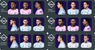 PES 2021 New Facepack by by Archebe Facemaker
