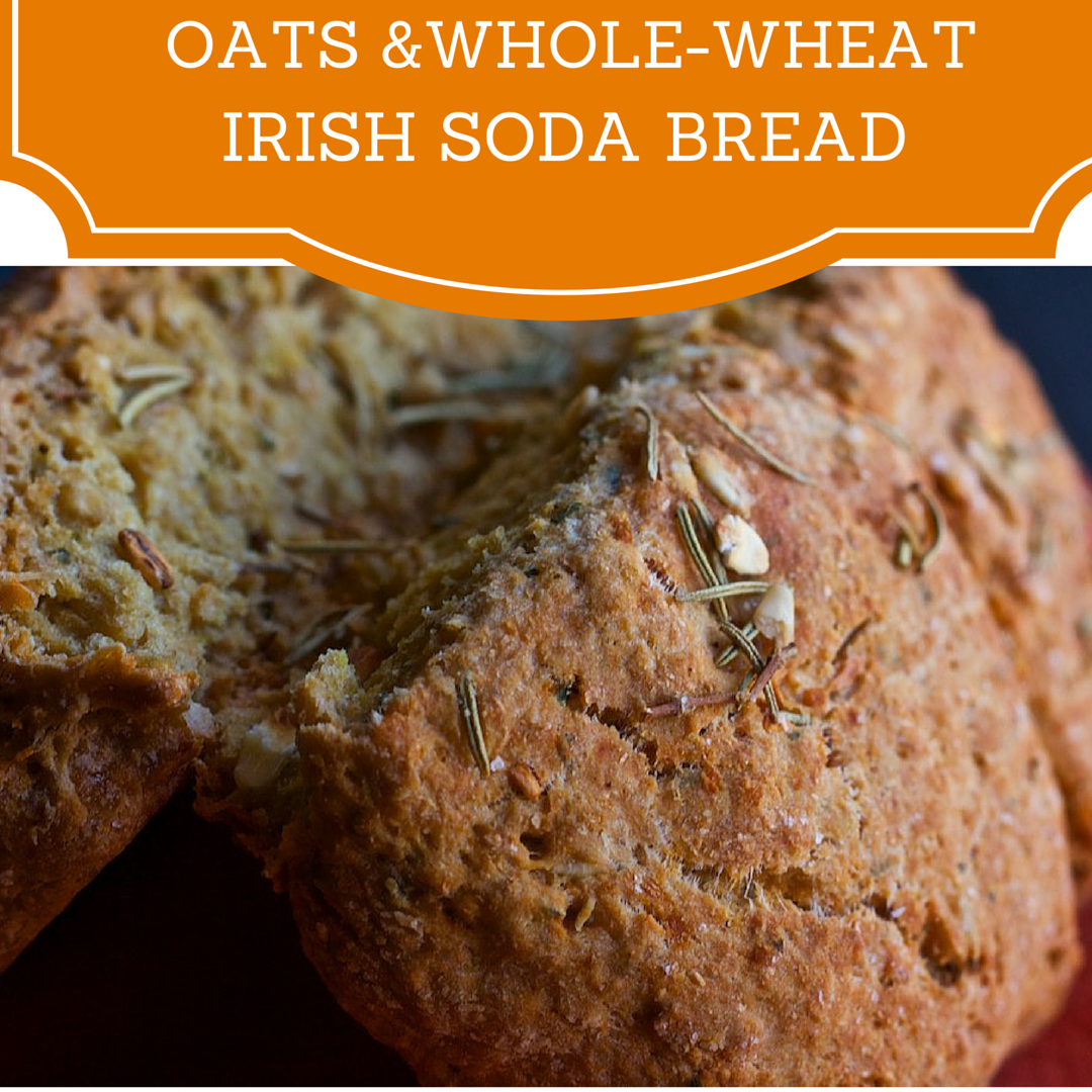 2 STEP OATS & WHOLEWHEAT IRISH SODA BREAD Tryst with Taste