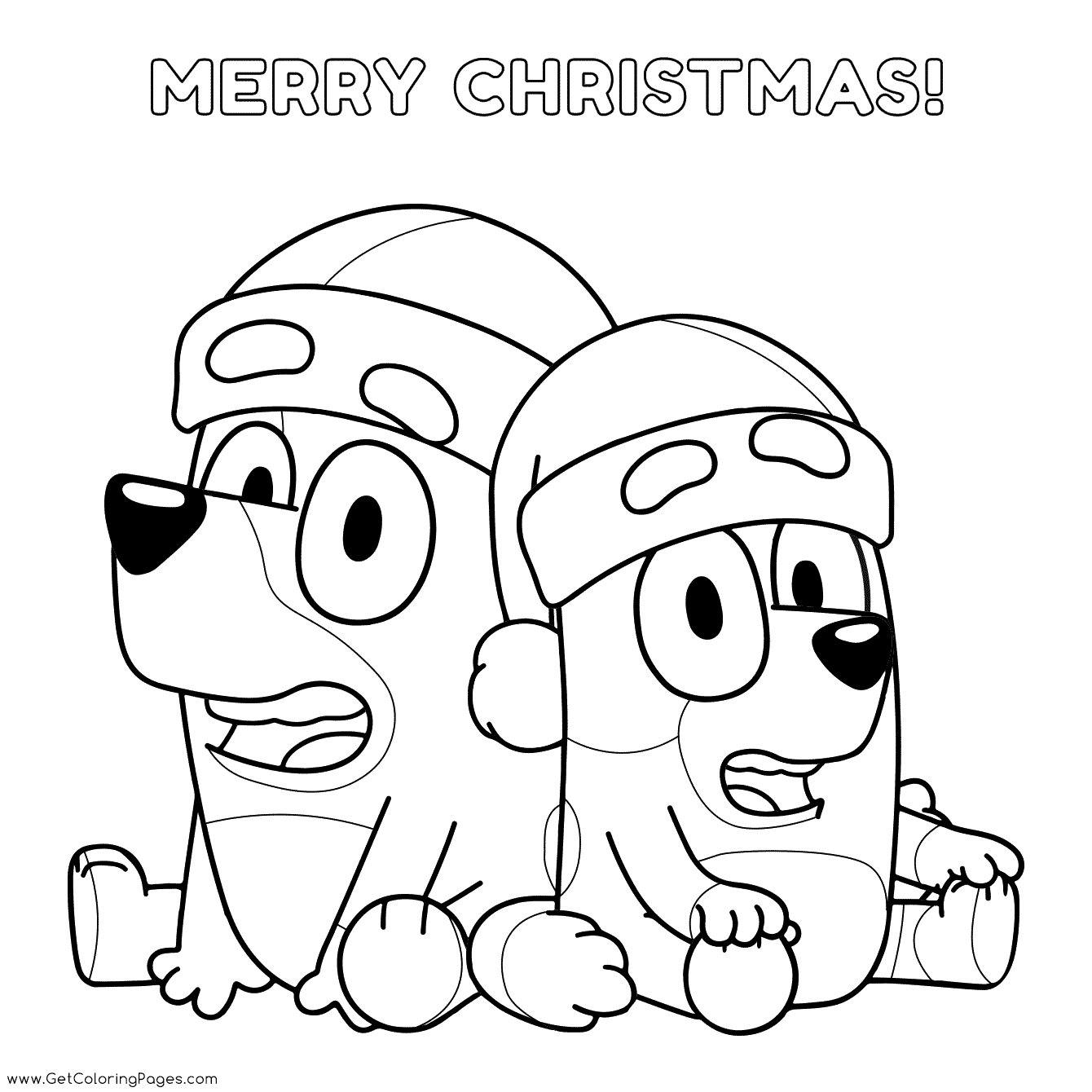 15 Bluey Cartoon Coloring Pages - Zatrhds 