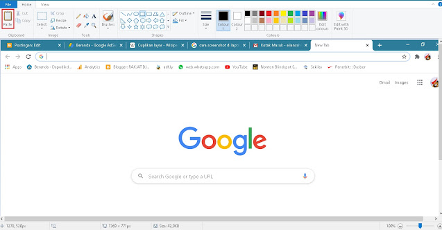 Cara screenshot di komputer