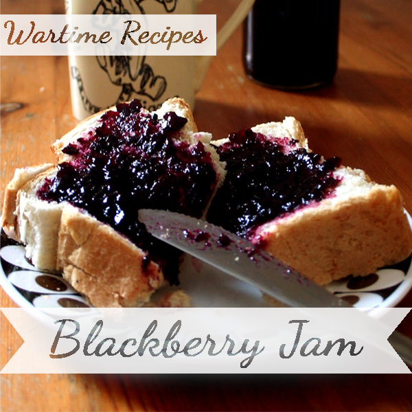 Wartime Blackberry Jam recipes